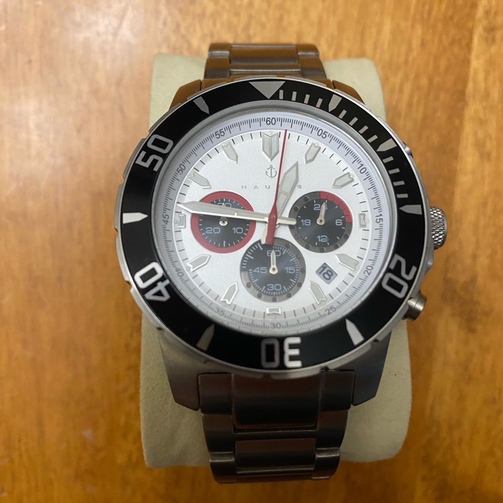 Nautis Dive Chrono White